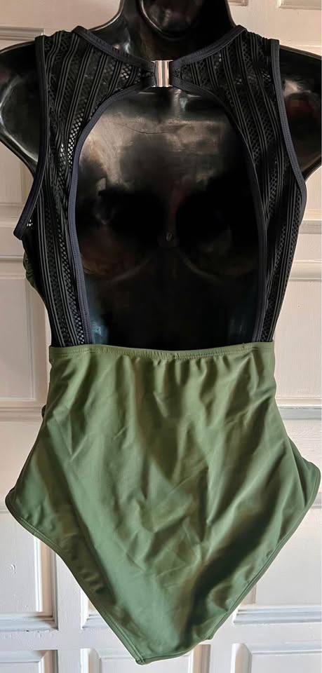 Cupshe Medium Green One Piece Swimsuit