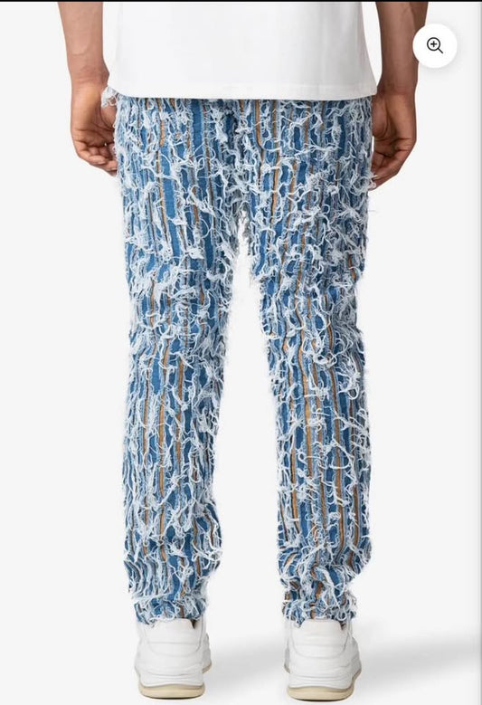 H&F men’s size 36 frayed streetwear Jeans