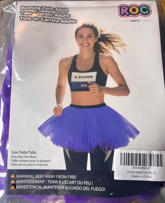 Roc Part Purple Running Tutu OS