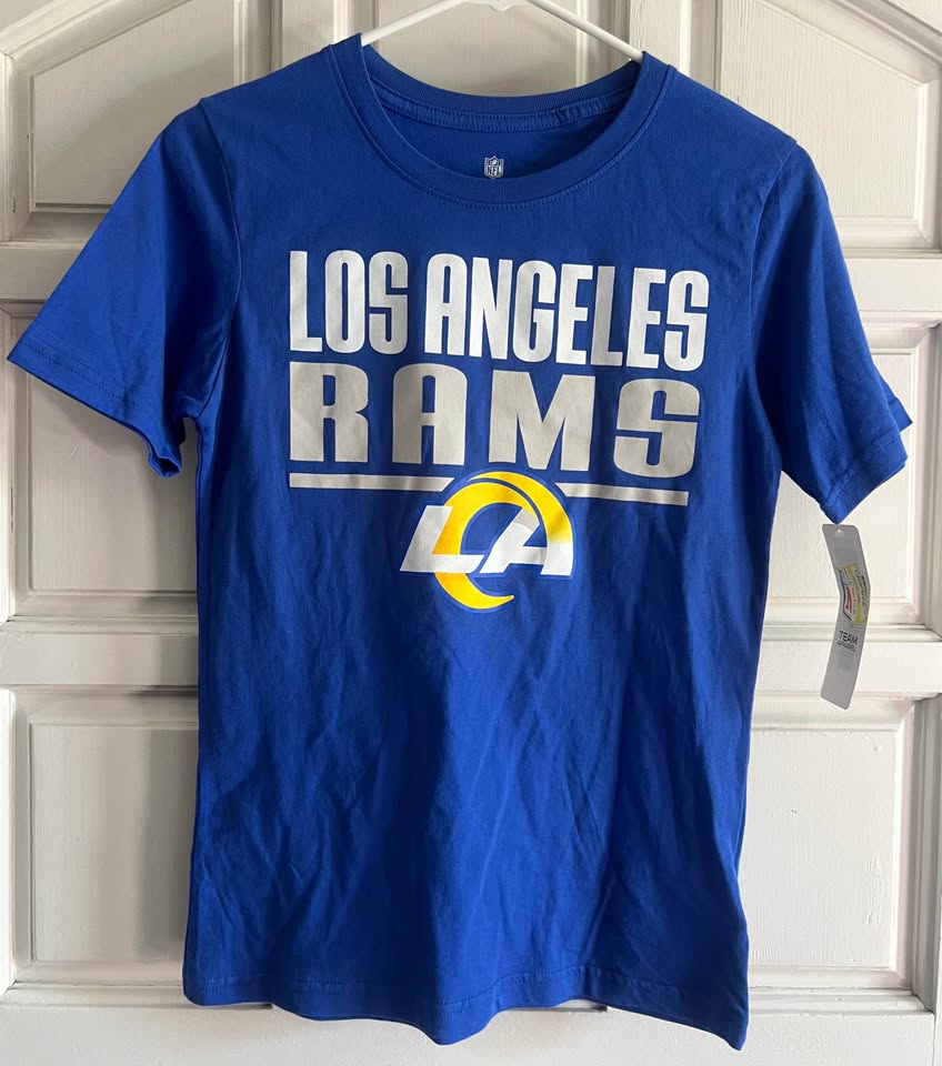 Los Angeles Rams NFL T-Shirt NWT Kids 12/14