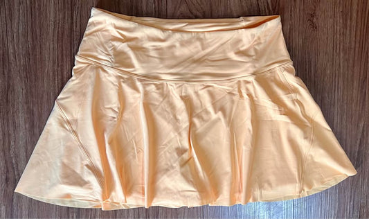 Meivso XL Orange Athletic Skirt with pockets